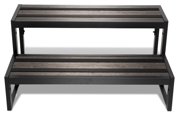 Coast spas lifestyles hot tub, swim spas & cold plunge showroom have all wheather steps and Spa accessories